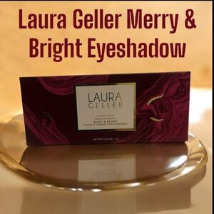 Laura Geller Blend Away Berry & Bright 8 Multi Finish Eyeshadow NWT